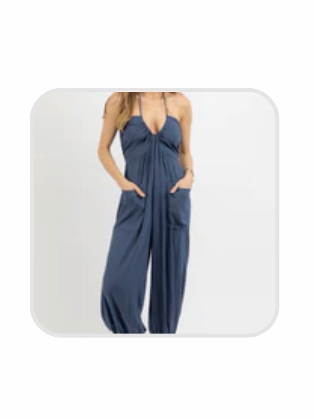 NWT Boutique Women’s Halter Jumpsuit